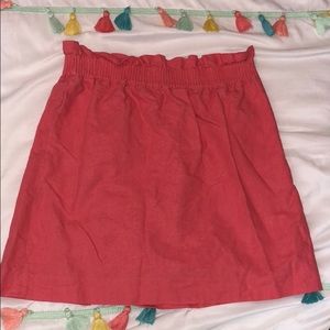 J crew skirt pink size 6